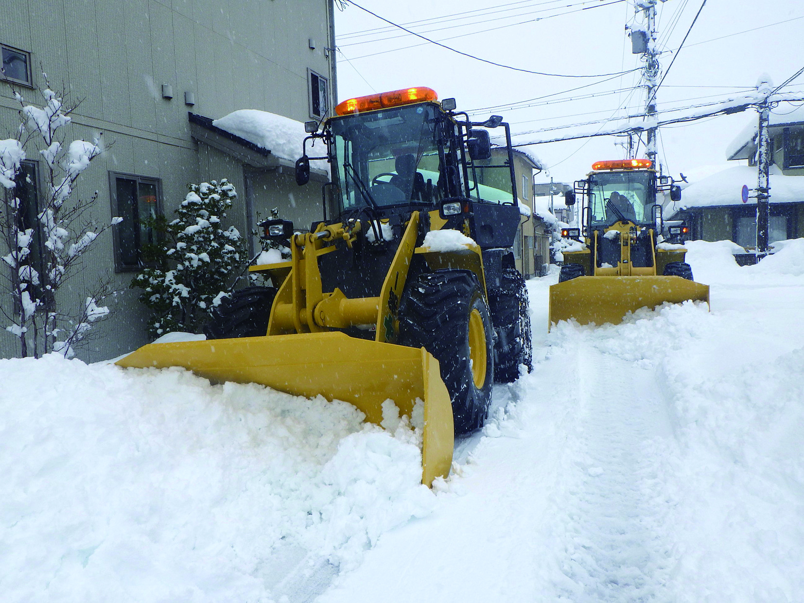 除雪作業